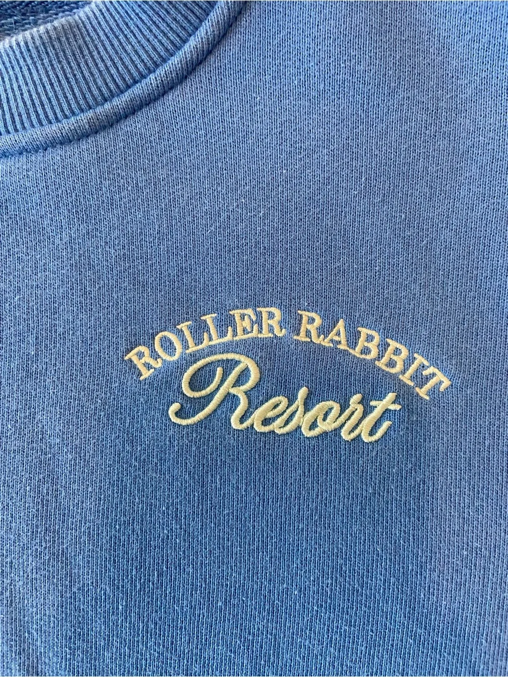 Roller Rabbit Sweatshirt-Blue-Size XS - Picture 5 of 5